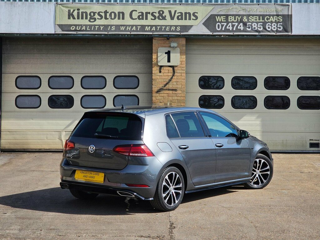 Volkswagen Golf 1.5 Tsi Evo R-line Dsg Euro 6 Ss DF68UGC Grey #4