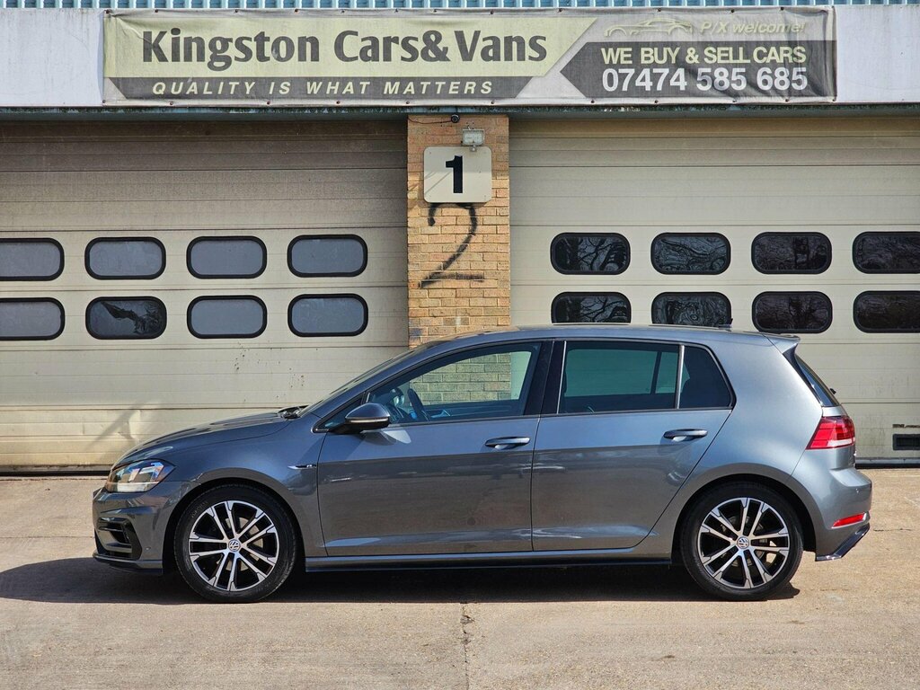 Volkswagen Golf 1.5 Tsi Evo R-line Dsg Euro 6 Ss DF68UGC Grey #5
