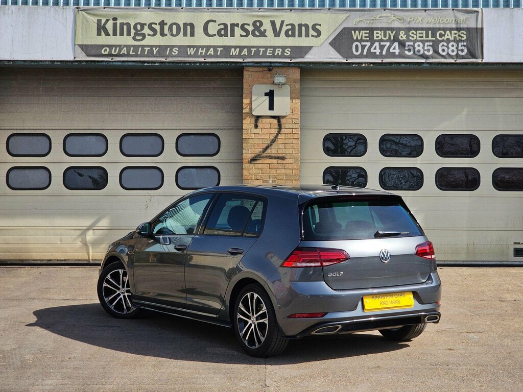 Volkswagen Golf 1.5 Tsi Evo R-line Dsg Euro 6 Ss DF68UGC Grey #6