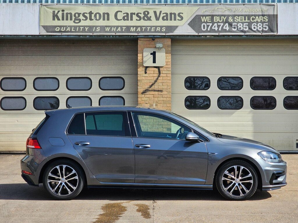 Volkswagen Golf 1.5 Tsi Evo R-line Dsg Euro 6 Ss DF68UGC Grey #3