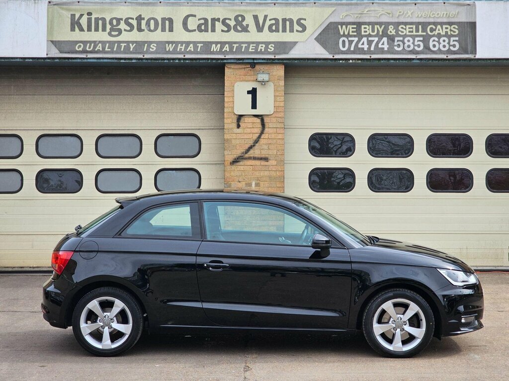 Audi A1 1.4 Tfsi Sport S Tronic Euro 6 Ss PJ17FCA Black #4
