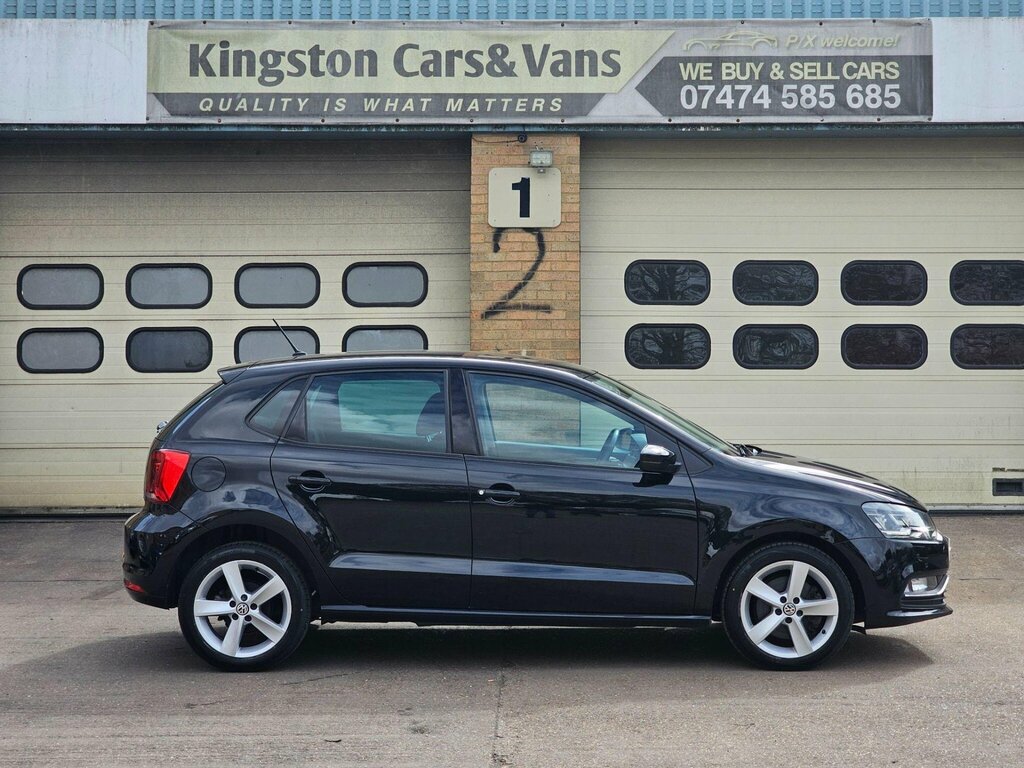 Volkswagen Polo 1.2 Tsi Bluemotion Tech Sel Dsg Euro 6 Ss RX65ZYH Black #4