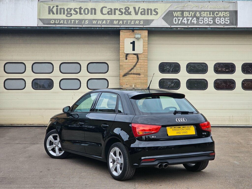 Audi A1 1.4 Tfsi Sport Sportback Euro 6 Ss DC17FUM Black #6