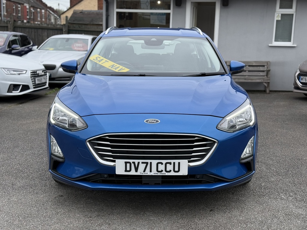 Ford Focus Titanium Edition 1.0T 2021 71 Reg DV71CCU Blue #2