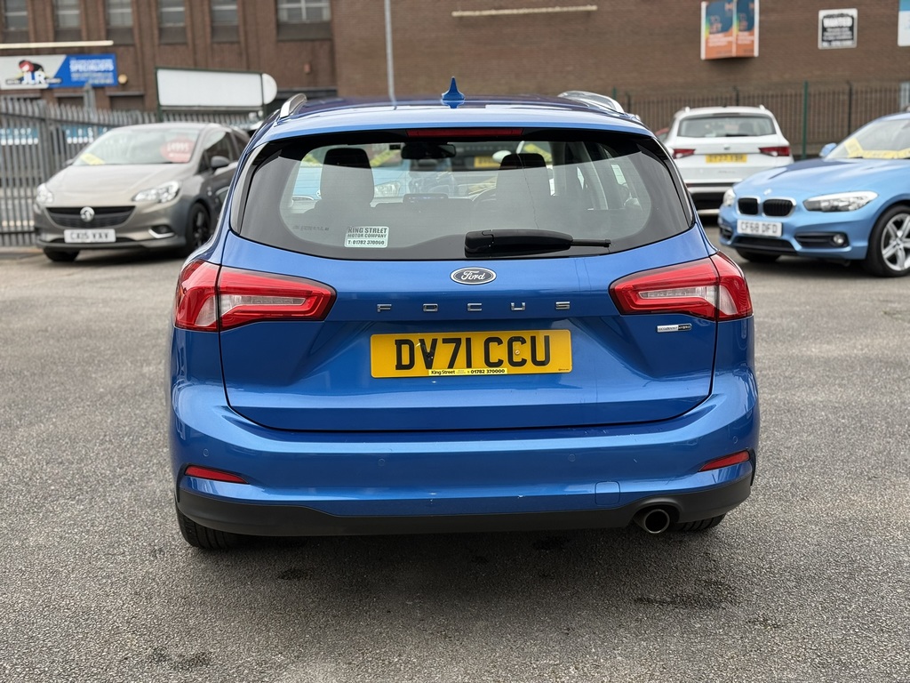 Ford Focus Titanium Edition 1.0T 2021 71 Reg DV71CCU Blue #6