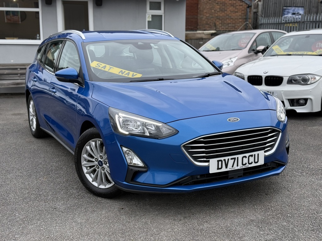 Ford Focus Titanium Edition 1.0T 2021 71 Reg Blue