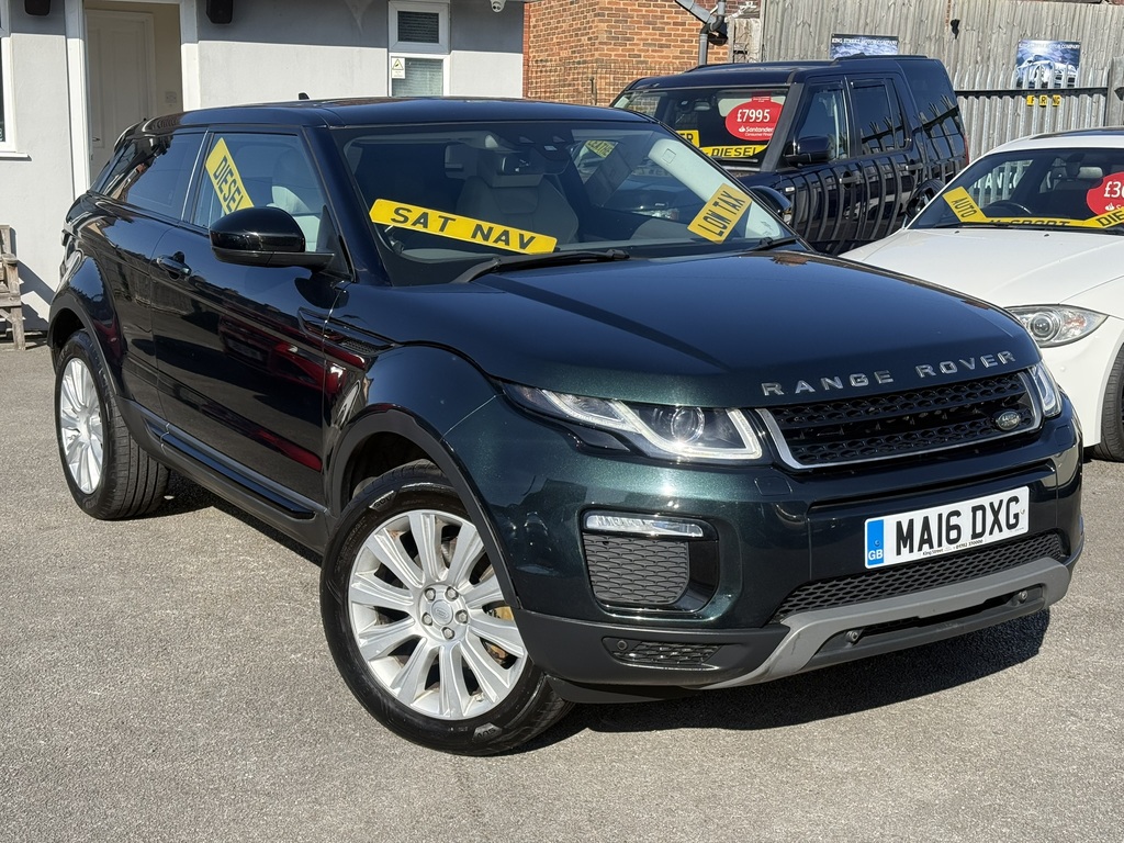 Land Rover Range Rover Evoque Se Tech 2016 16 Reg Green