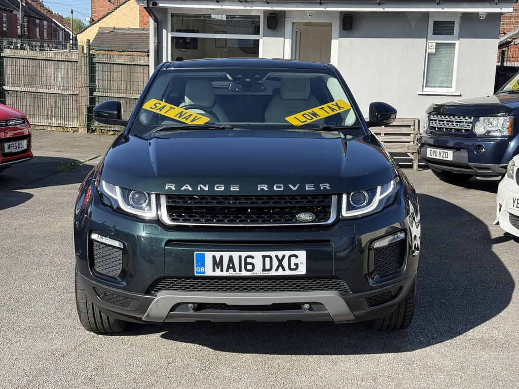 Land Rover Range Rover Evoque Se Tech 2016 16 Reg MA16DXG Green #2