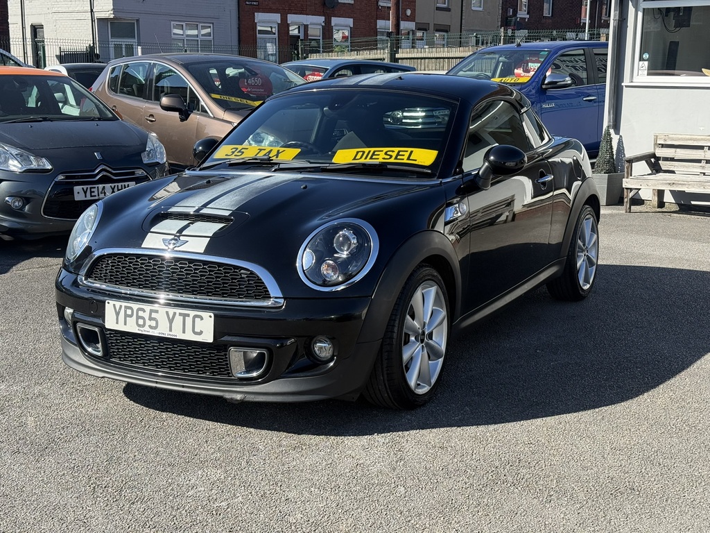 Mini Coupe Cooper Sd 2.0 2015 65 Reg Black #3