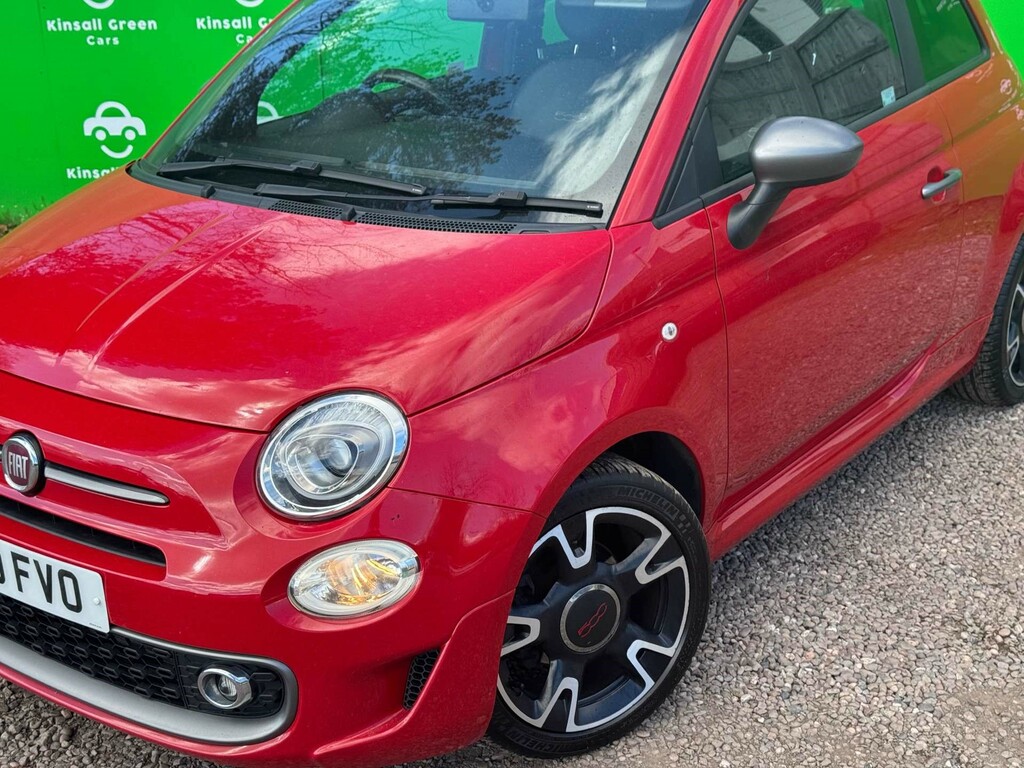 Fiat 500 S Red #6
