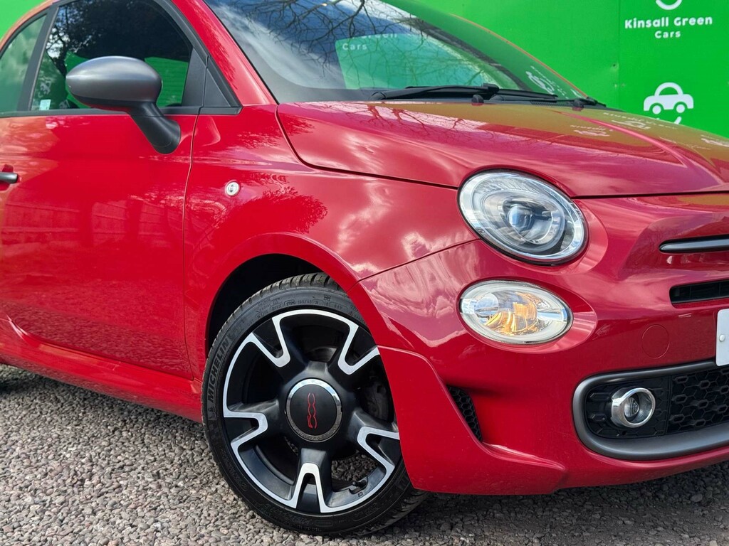 Fiat 500 S Red #3