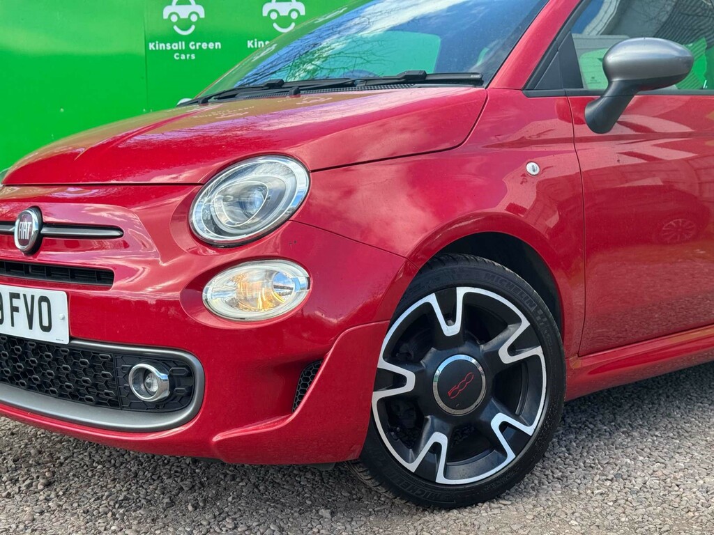 Fiat 500 S Red #4