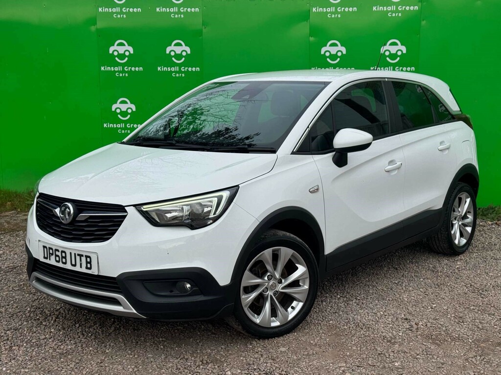 Vauxhall Crossland X Tech Line Nav T Ss DP68UTB White #2