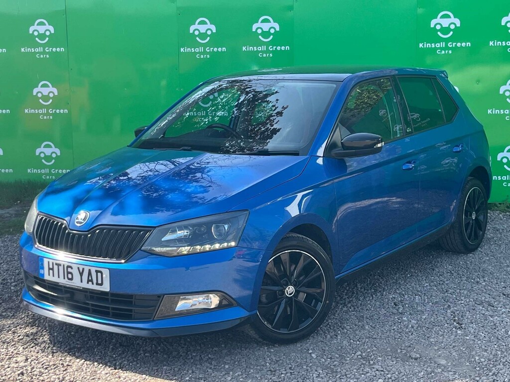 Skoda Fabia Monte Carlo Tsi HT16YAD Blue #2