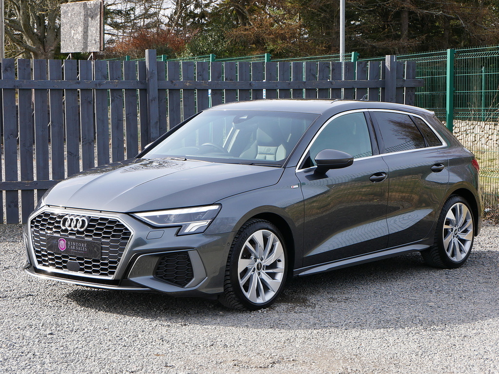 Audi A3 1.5 Tfsi S Line Sportback U3295 Ulez SW71AHZ Grey #4