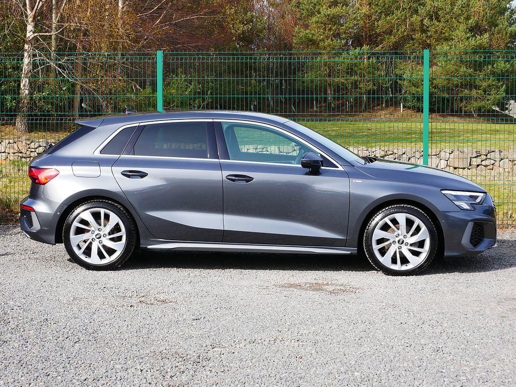 Audi A3 1.5 Tfsi S Line Sportback U3295 Ulez SW71AHZ Grey #5