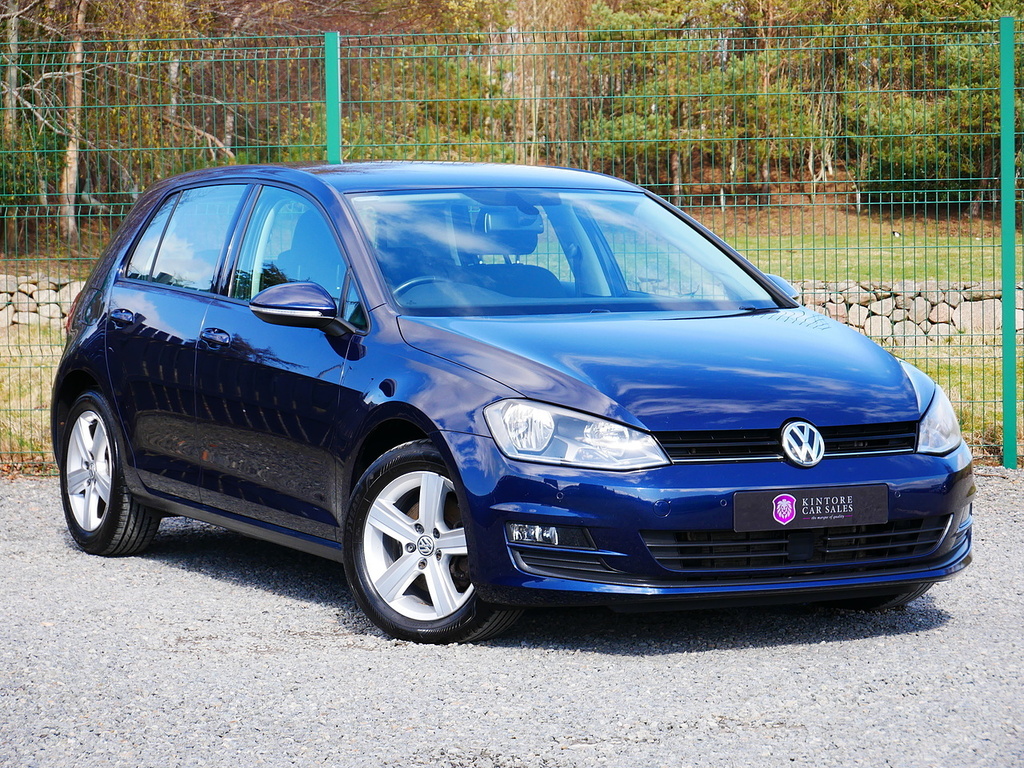 Volkswagen Golf 2.0 Tdi Bluemotion Tech Match U3180 Blue