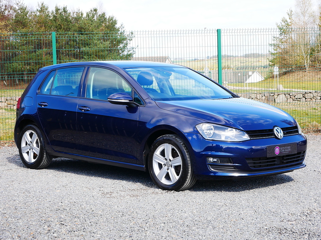 Volkswagen Golf 2.0 Tdi Bluemotion Tech Match U3180 ST64ULX Blue #2