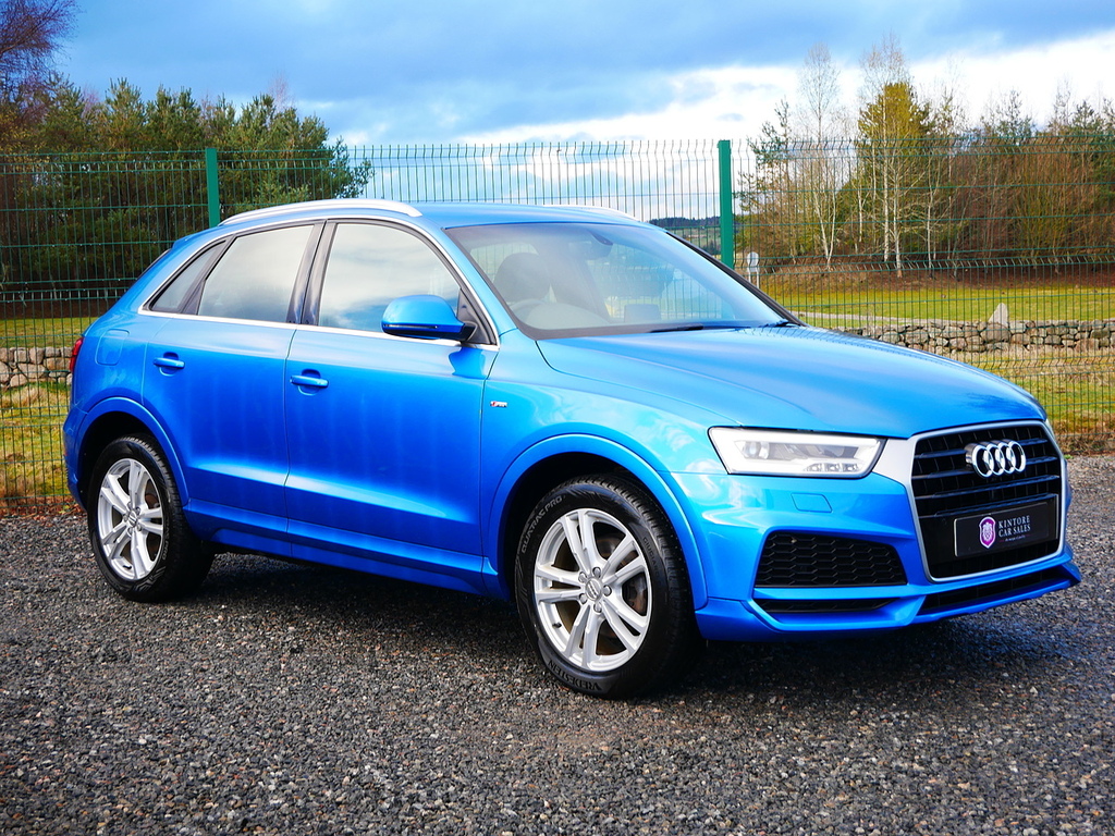 Audi Q3 1.4 Tfsi Cod S Line Edition U3288 Ulez CE17KCK Blue #2