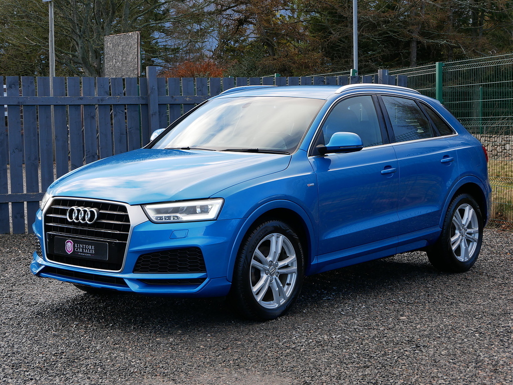 Audi Q3 1.4 Tfsi Cod S Line Edition U3288 Ulez CE17KCK Blue #4