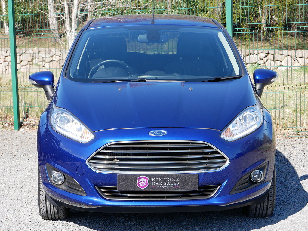 Ford Fiesta 1.0T Ecoboost Titanium U3280 Ulez GK65UWZ Blue #3