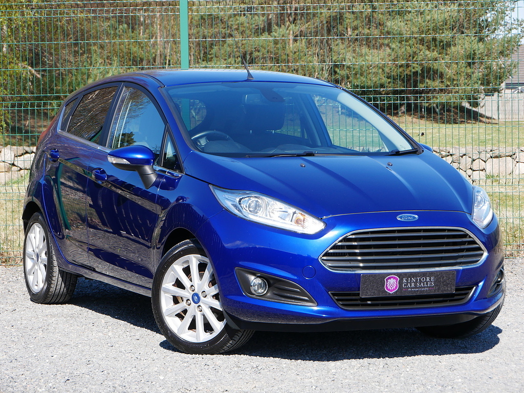 Ford Fiesta 1.0T Ecoboost Titanium U3280 Ulez Blue