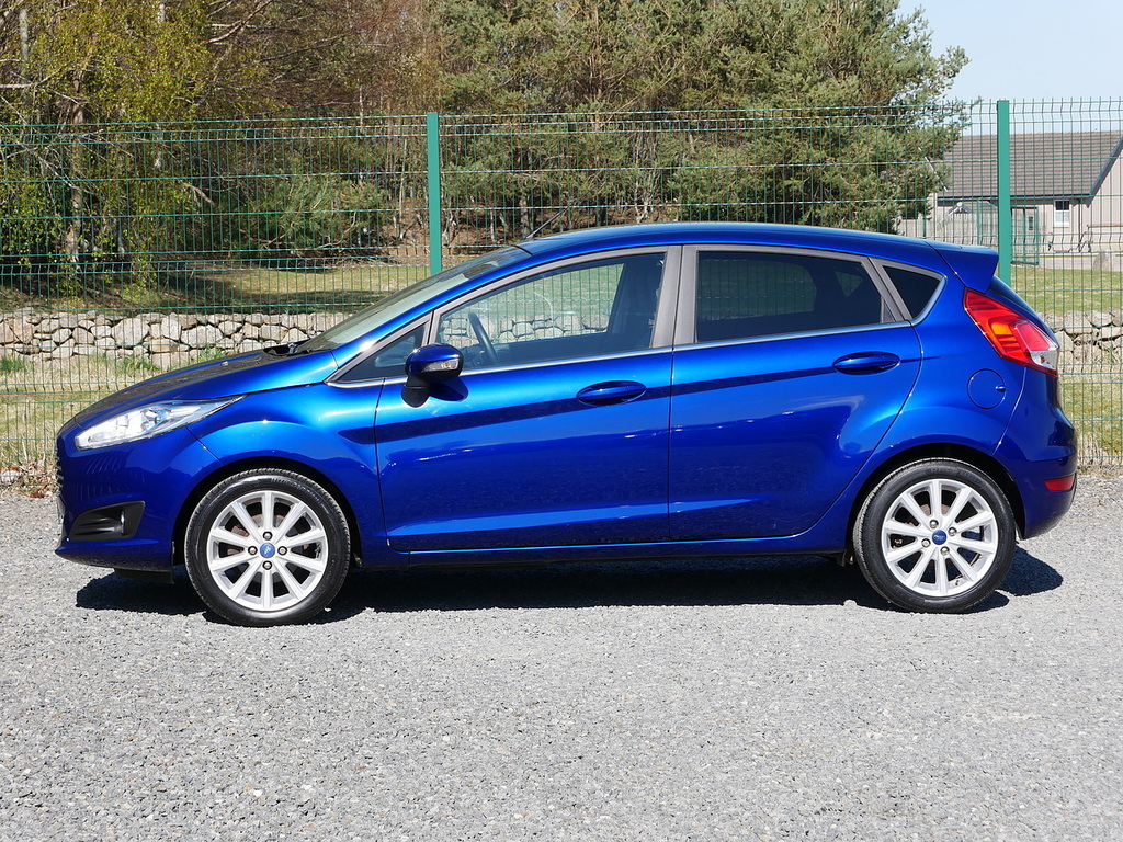 Ford Fiesta 1.0T Ecoboost Titanium U3280 Ulez GK65UWZ Blue #6