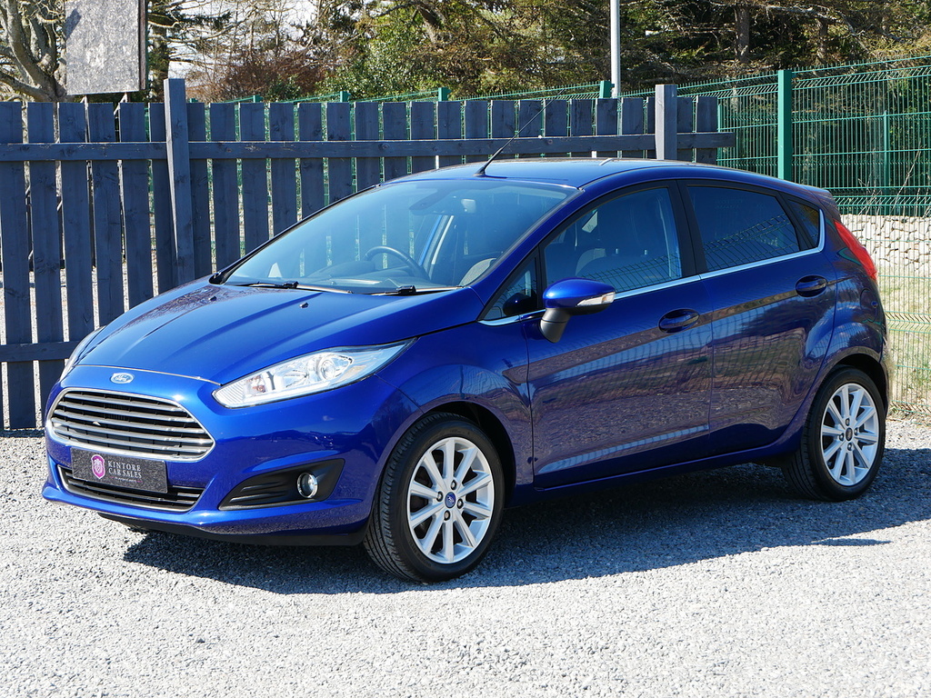 Ford Fiesta 1.0T Ecoboost Titanium U3280 Ulez GK65UWZ Blue #4