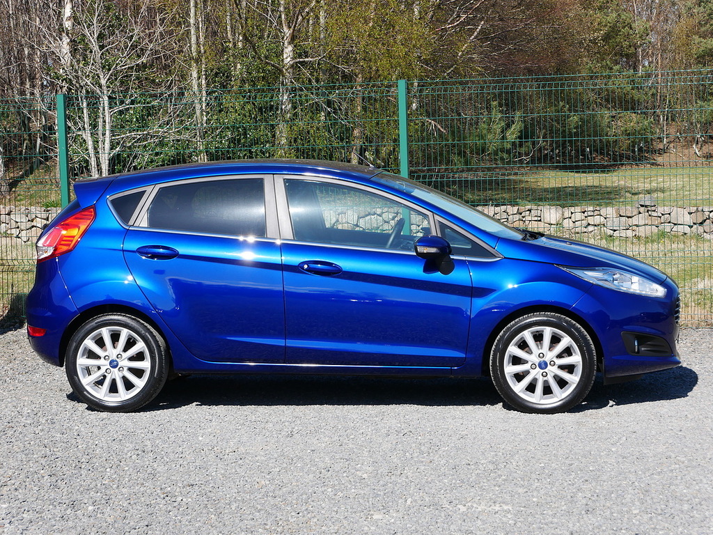 Ford Fiesta 1.0T Ecoboost Titanium U3280 Ulez GK65UWZ Blue #5