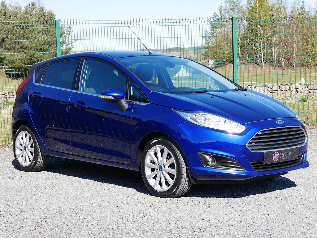 Ford Fiesta 1.0T Ecoboost Titanium U3280 Ulez GK65UWZ Blue #2