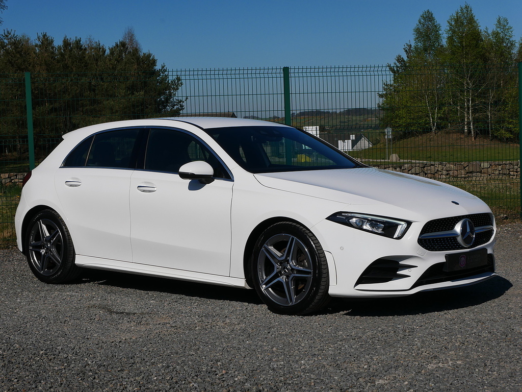 Mercedes-Benz A Class 1.3 A200 Amg Line Premium U3316 Ulez SP19HUA White #2