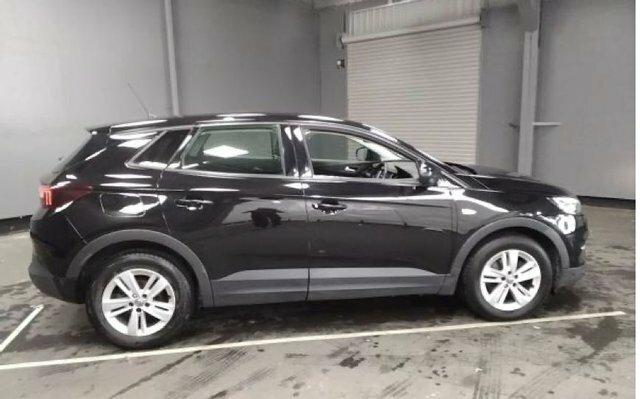 Vauxhall Grandland X 1.2 Turbo Gpf Se Suv Euro 6 S S SK19KPJ Black #2