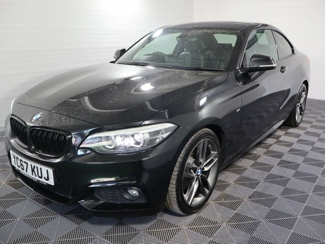 BMW 2 Series Gran Coupe 2.0 220D M Sport Coupe Euro 6 S S YC67KUJ Black #3