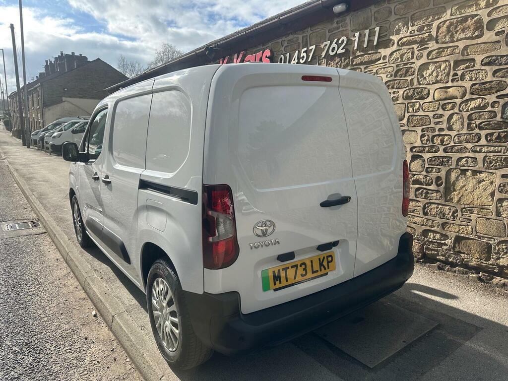 Toyota Proace City Panel Van 50Kwh Icon Short Panel Van Swb MT73LKP White #2