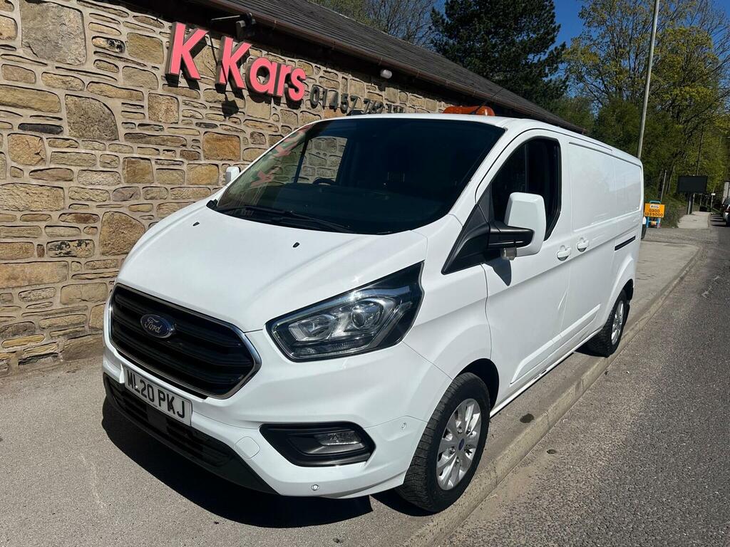 Ford Transit Custom Panel Van 2.0 300 Ecoblue Limited L2 H1 Euro 6 S White