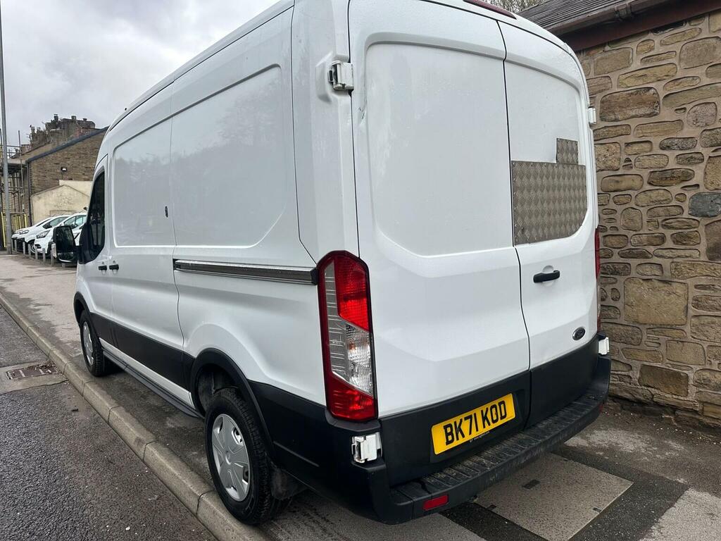 Ford Transit Custom Panel Van 2.0 350 Ecoblue Leader Fwd L2 H2 Euro 6 BK71KOD White #2