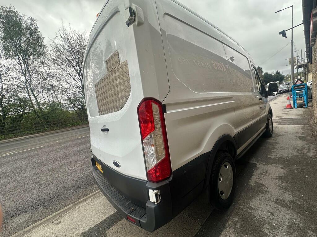 Ford Transit Custom Panel Van 2.0 350 Ecoblue Leader Fwd L2 H2 Euro 6 BK71KOD White #4