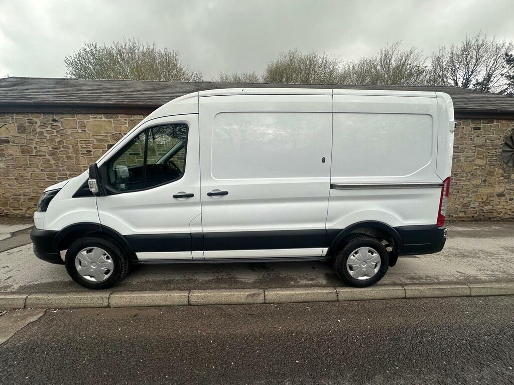 Ford Transit Custom Panel Van 2.0 350 Ecoblue Leader Fwd L2 H2 Euro 6 BK71KOD White #6