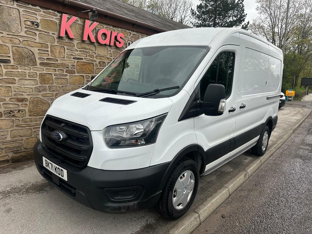 Ford Transit Custom Panel Van 2.0 350 Ecoblue Leader Fwd L2 H2 Euro 6 White