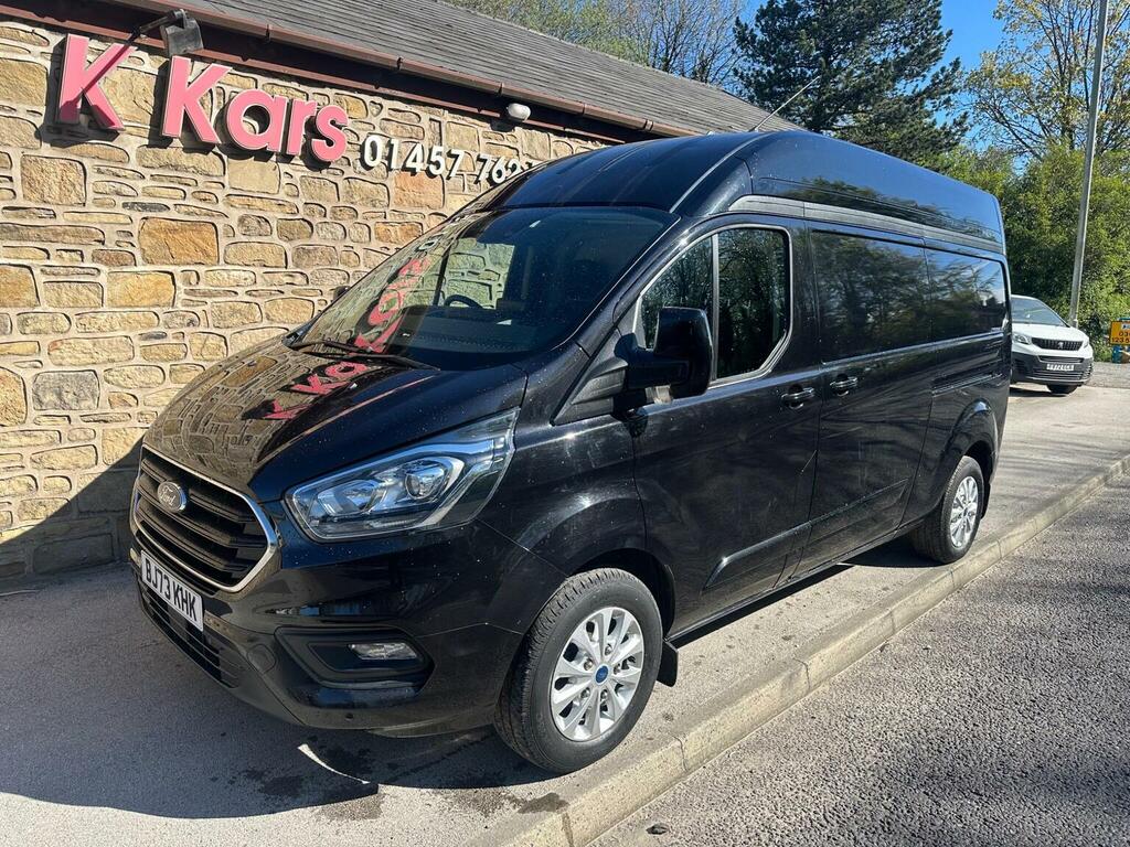 Ford Transit Custom Panel Van 2.0 300 Ecoblue Limited L2 H2 Euro 6 S Black