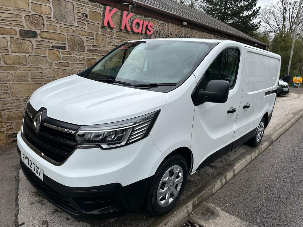 Renault Trafic Panel Van 2.0 Dci Blue Sl28 Business L1 H1 Euro 6 White