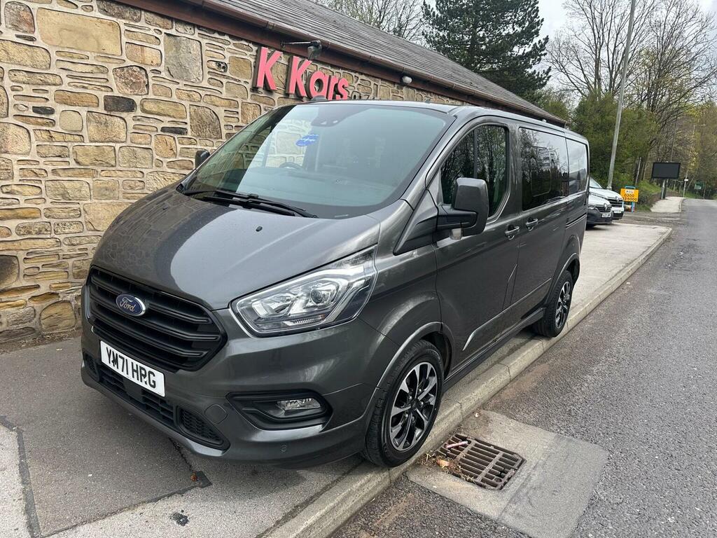 Ford Transit Custom Combi Van 2.0 320 Ecoblue Sport Crew Van L1 H Grey