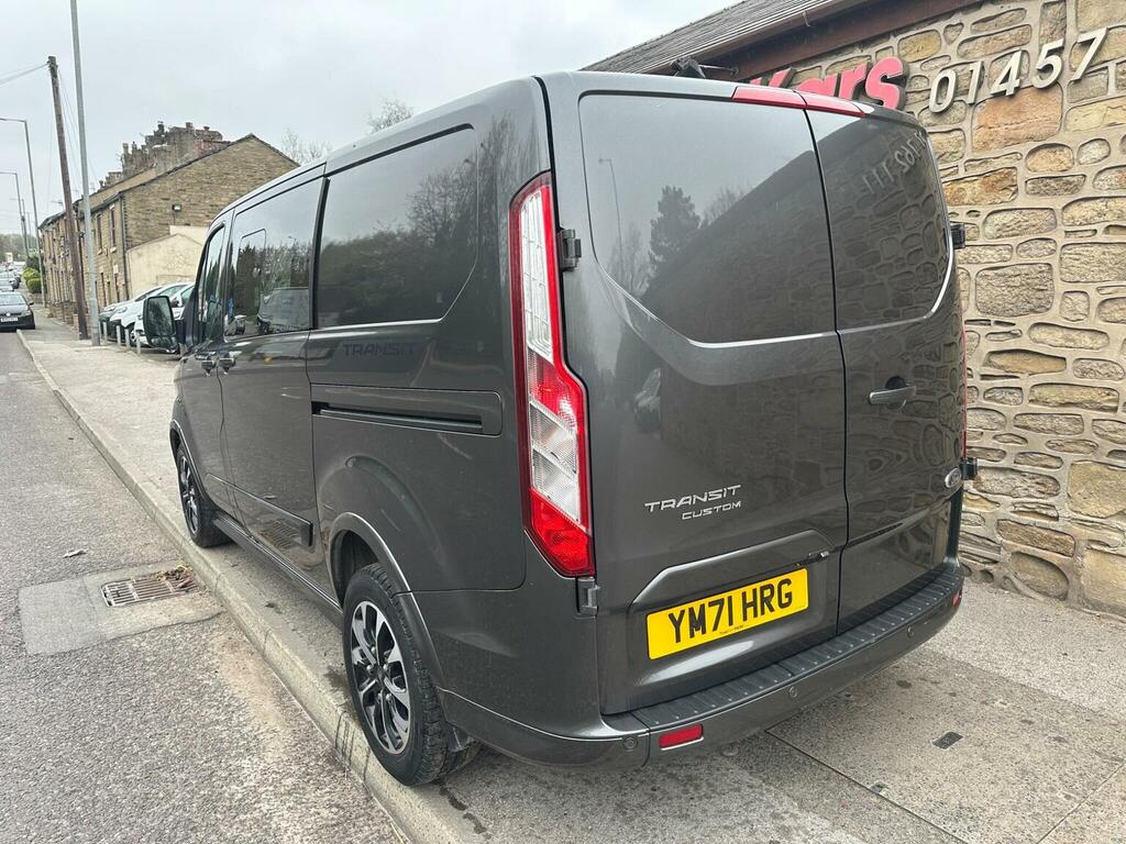 Ford Transit Custom Combi Van 2.0 320 Ecoblue Sport Crew Van L1 H YM71HRG Grey #2