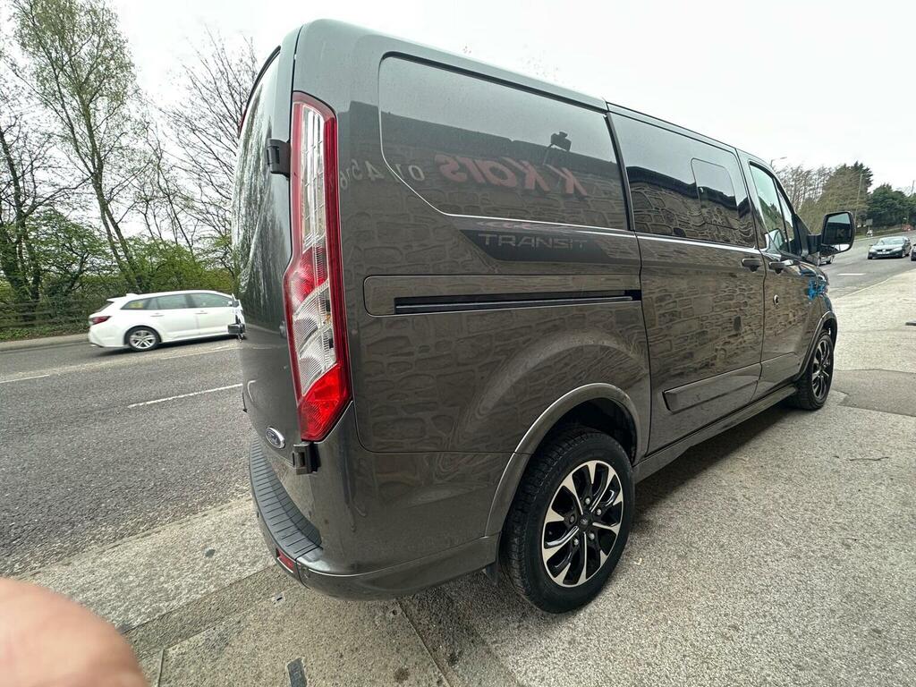 Ford Transit Custom Combi Van 2.0 320 Ecoblue Sport Crew Van L1 H YM71HRG Grey #4