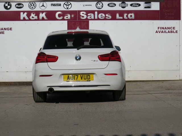 BMW 1 Series 2017 1.5 116D Sport Hatchback Eu AO17VUD White #3