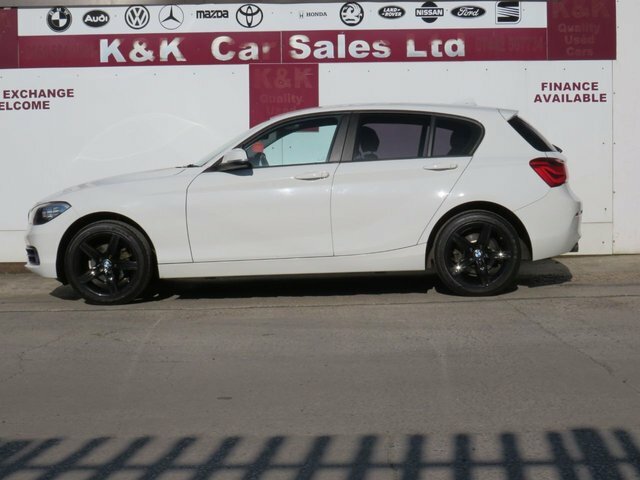 BMW 1 Series 2017 1.5 116D Sport Hatchback Eu AO17VUD White #4