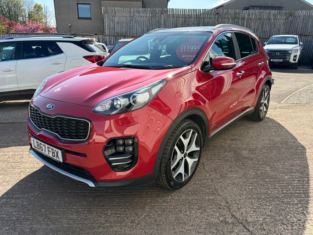 Kia Sportage 2L Gt-line S LB67FBX Red #4