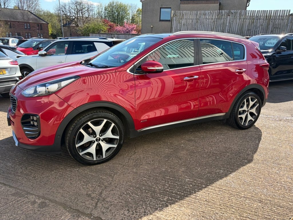 Kia Sportage 2L Gt-line S LB67FBX Red #5