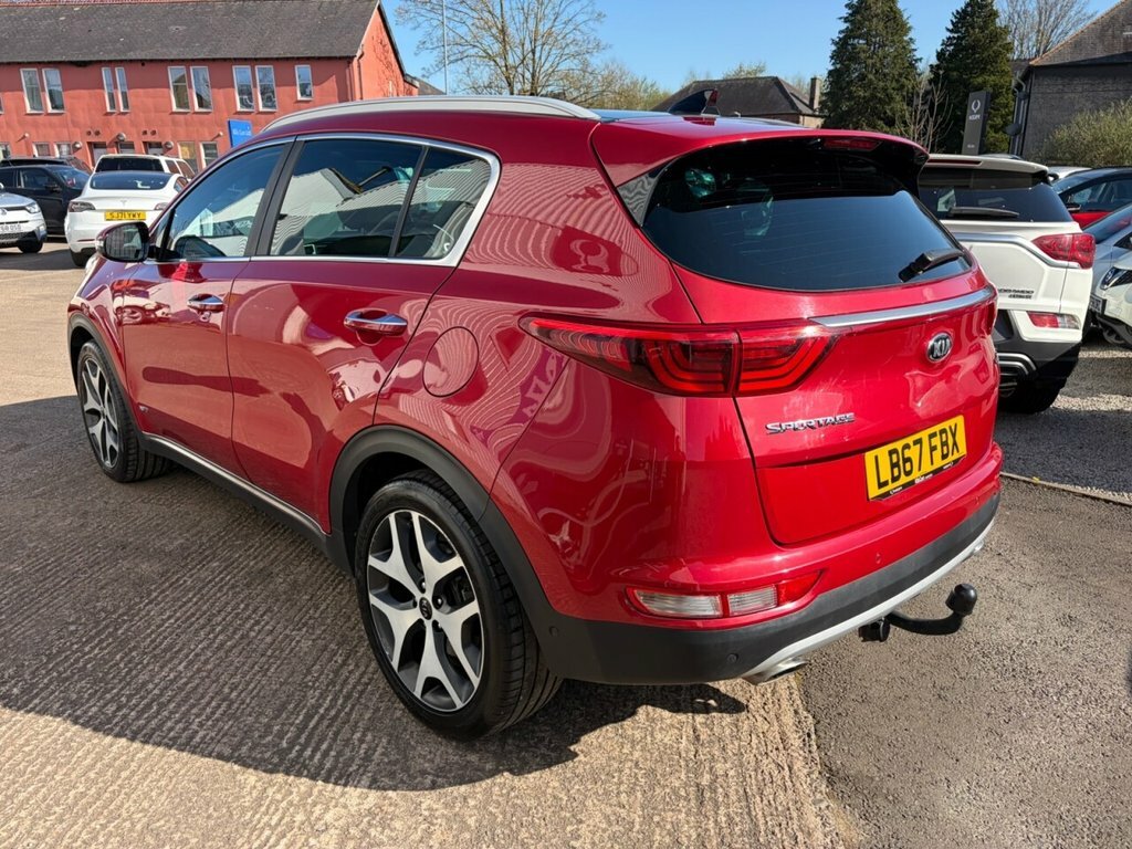 Kia Sportage 2L Gt-line S LB67FBX Red #6