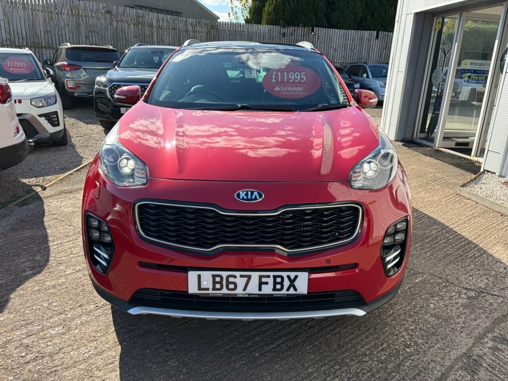 Kia Sportage 2L Gt-line S LB67FBX Red #2